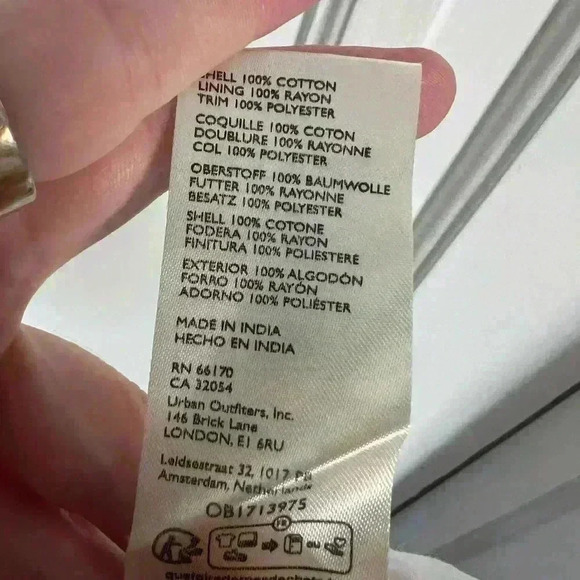 THE SOMERSET MINI SKIRT: CUTWORK EDITION By Anthropologie Floral White size XL - Picture 10 of 12